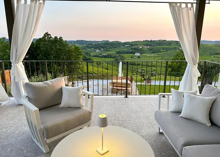 公寓 Ca' S Lorenz - A Luxury 100m2 In A Chic Vineyard 多布罗沃